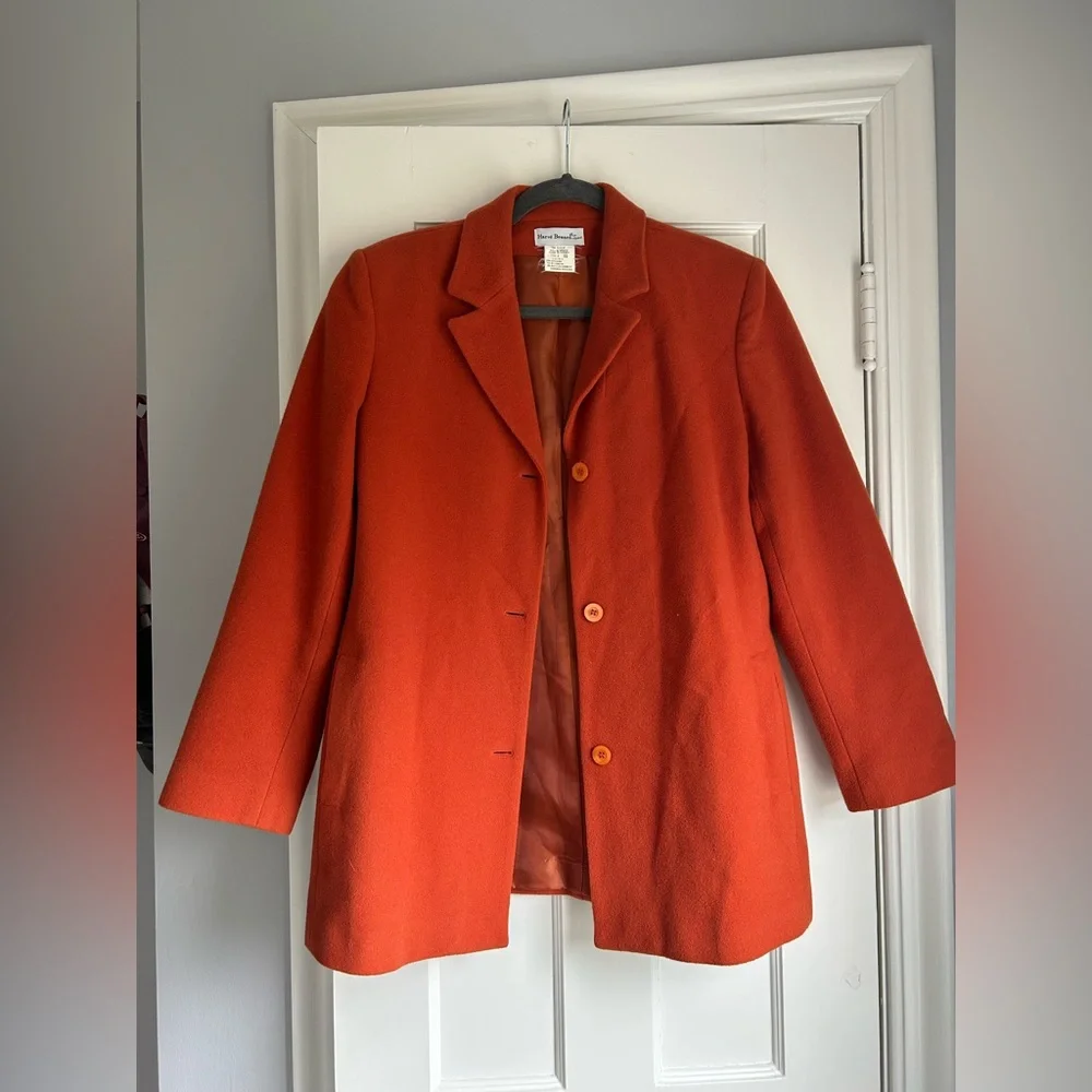 Vintage wool blend peacoat - Picture 3 of 9